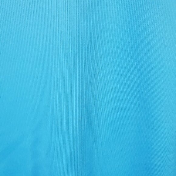 Callaway Blue Turquoise Performance Men's Golf Shirt Size L - Picture 8 of 9